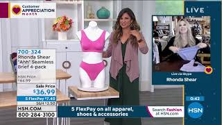 Rhonda Shear Ahh Seamless Brief 4Pack