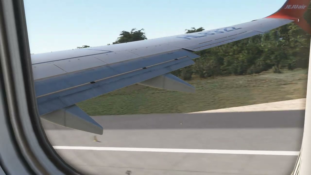 Airplane ASMR - MSFS2020 - Boeing 737-800 RKJJ Takeoff