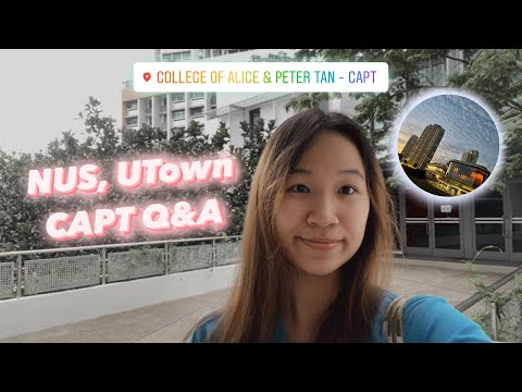 [NUS, UTOWN] CAPT q&a | things you need to know about living in capt (utown, nus)