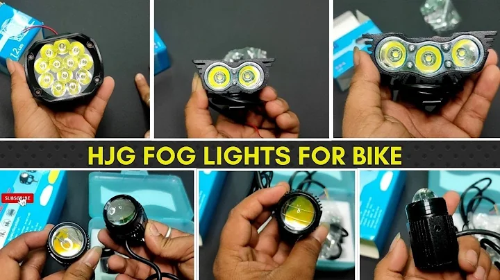 Best Fog Lights For Bike | Hjg Fog Lights | Shekhawat Modifiers  #foglight #hjg #bikelight