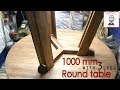 how make round wooden table with 3 legs how make round wooden table with 3 legs