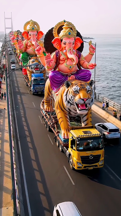 ganpati bappa come on tiger 🙏🥰❤️🚩 #ganpati #balganesh #ganesh #ganeshchaturthi #ganpatibappamorya