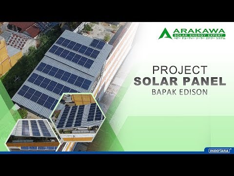 project-solar-panel-arakawa-bapak-edison---pt-indotara-persada