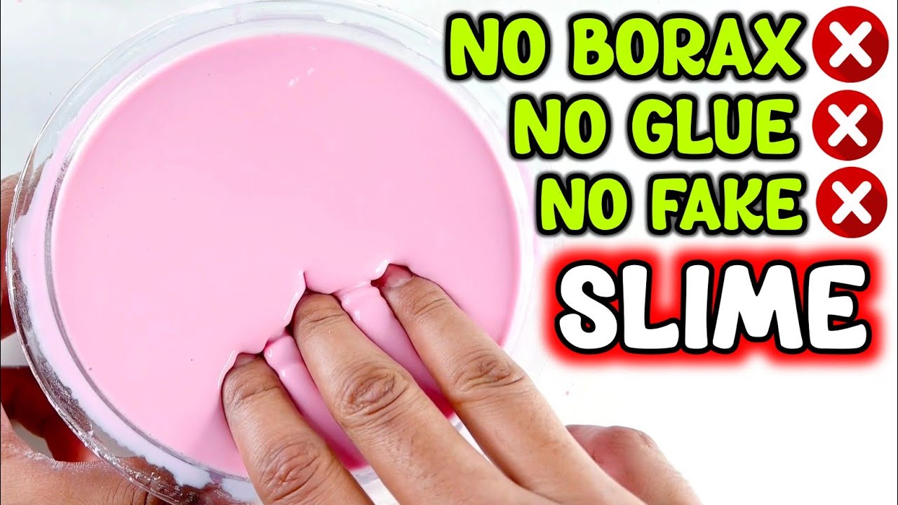 4-Ingredient Glitter Slime (NO Borax!) – Unsophisticook