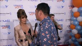 Paula Abdul Carpet Interview at Project Angel Food's Lead with Love 4