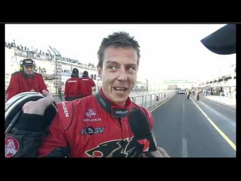 3ds V8 2012 ITM 400 Hamilton - Interview James Courtney