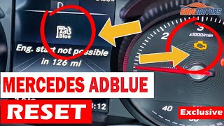 how to reset your mercedes adblue system warning message -2023