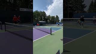 Pickleball 4.5 Singles Point never give up #shorts