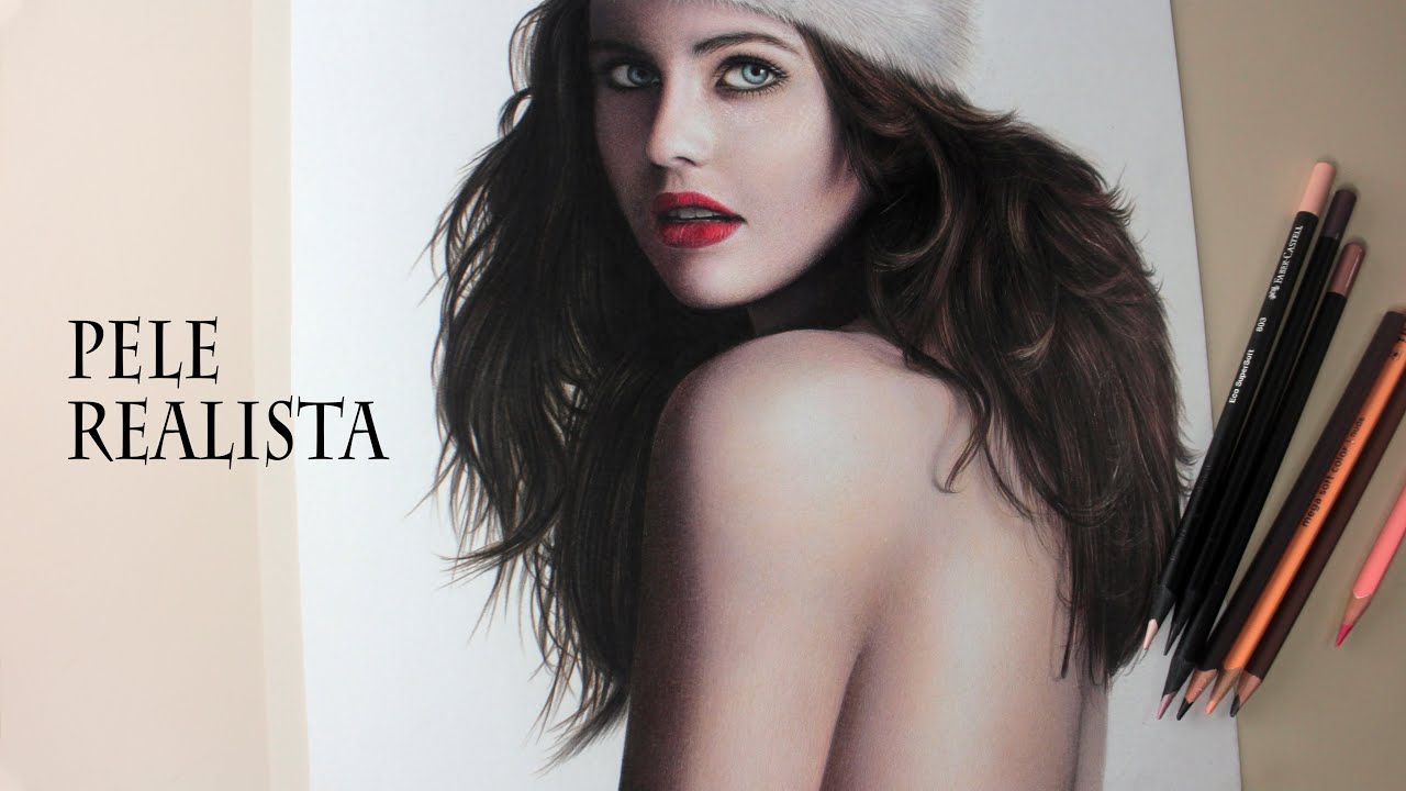 Passo a passo para colorir uma pele realista