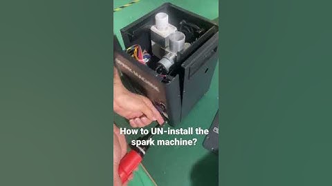 How to uninstall cold spark machine ?SW-S700