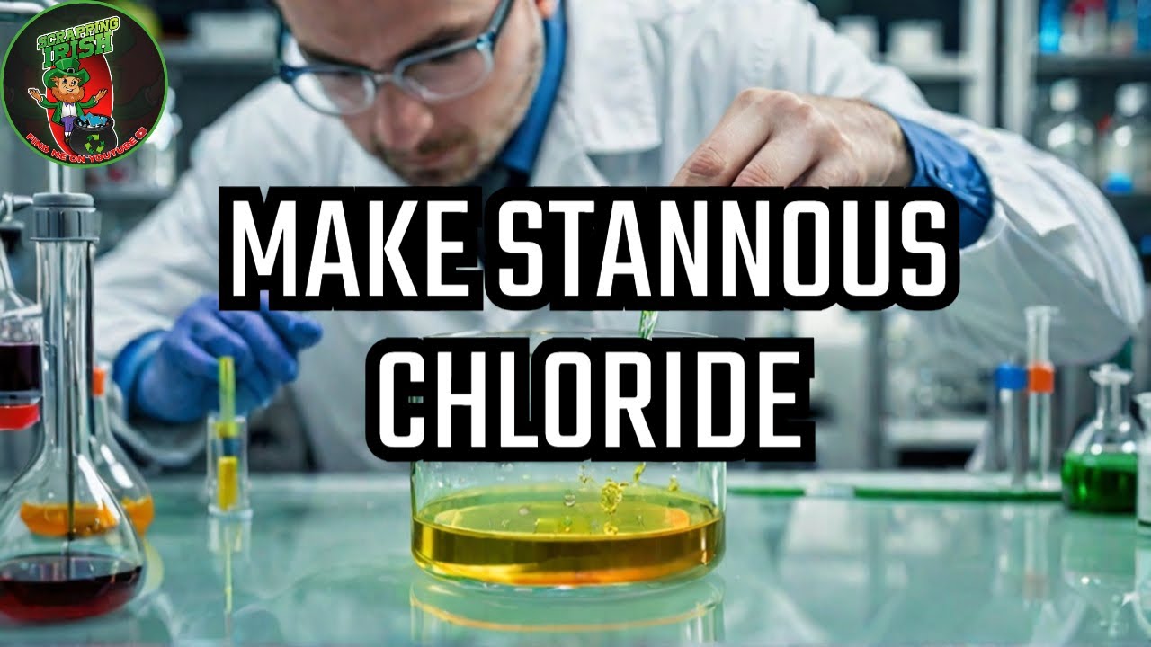 What is stannous chloride and what can it be used for in gold recovery
