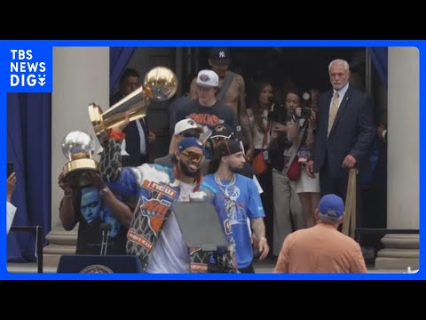 Knicks Celebrate First NBA Championship in 53 Years with Massive