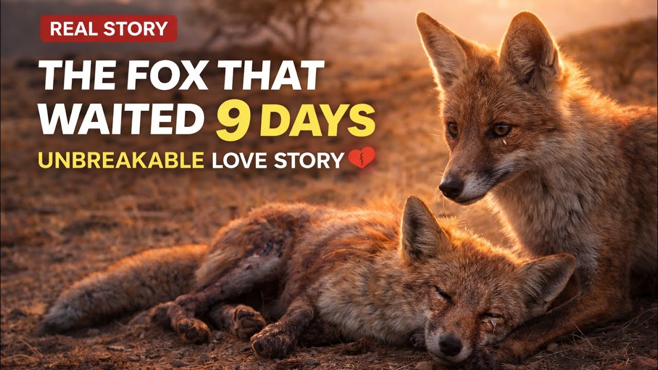 The Fox That Waited 9 Days for Its Injured Mate