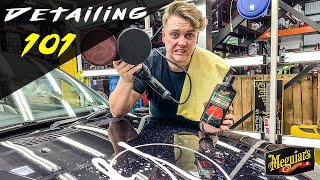 How to remove SWIRLS and SCRATCHES using ULTIMATE COMPOUND - Detailing 101 Ep.4