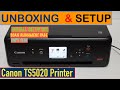 Canon Pixma TS5020 SetUp, Unboxing, Scan Alignment Page, Copy Test & Review !!