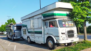 Fiat 643n and Scania 141 Fairground Attractions