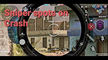 Sniper Spots in Crash CoDM | Messing with newbies
