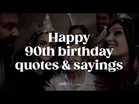 Ideas for Celebratory Gifts on a 90th Birthday