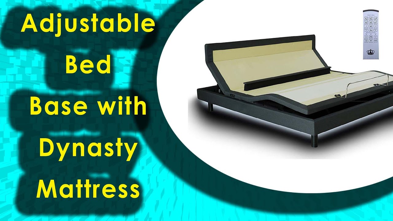 Best Top of the Line Adjustable Bed Base with Dynasty Mattress The