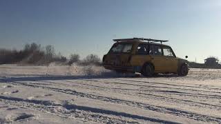 #Дрифтюки ВАЗ 2102. Winter drift-зимний дрифт