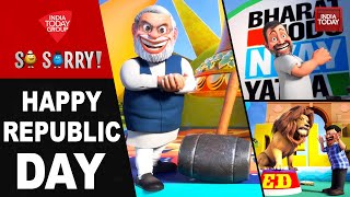 So Sorry: Happy Republic Day | PM Modi | Republic Day | Indian Army | Kartavya Path | Aaj Tak