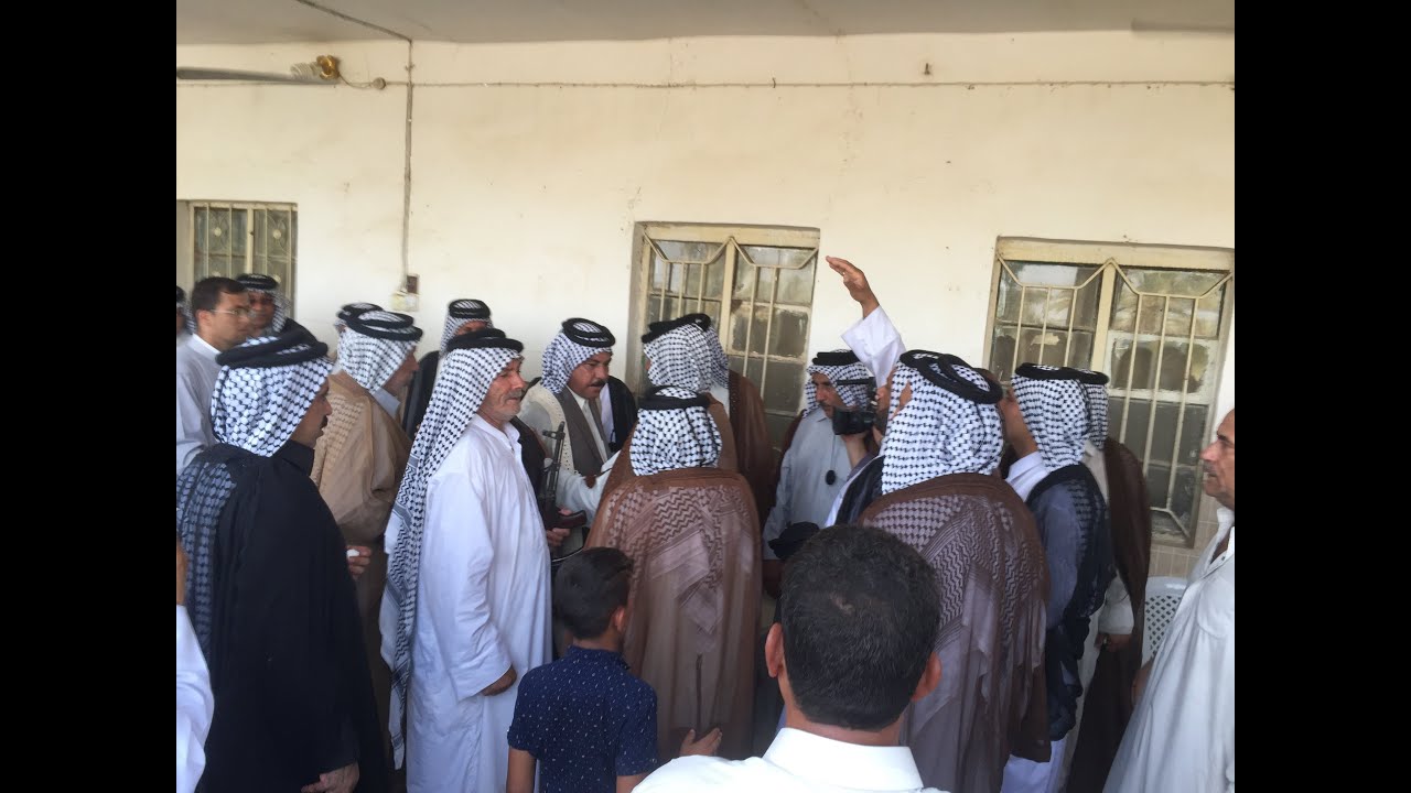 استقبال الدعوم للشيخ باسم ال عبدون رئيس عام عشائر الدعوم بعد عودته من الخارج