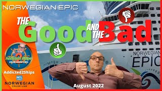 Norwegian Epic - The good, the bad, and the ugly (ship review)