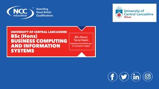 NCC Education BSc (Hons) Business Computing and Information Systems Top-up Degree Webinar