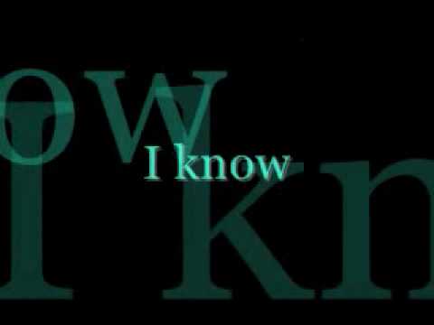 Lena Katina (t.A.T.u)~ I know [Lyrics]