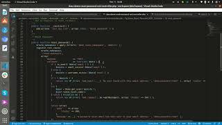 Reset password Api