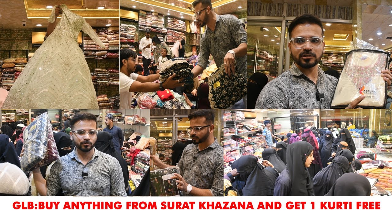 Glb:Buy Anything From Surat Khazana And Get 1 Kurti Free Contact: +919865840786