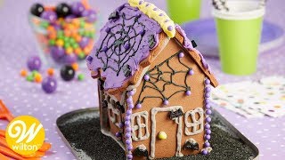How to Decorate a Halloween Cookie House | Wilton
