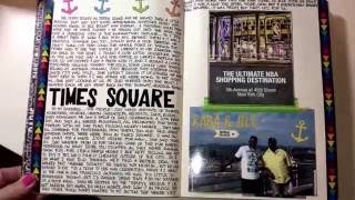 My Moleskine New York City Travel Junk Journal!