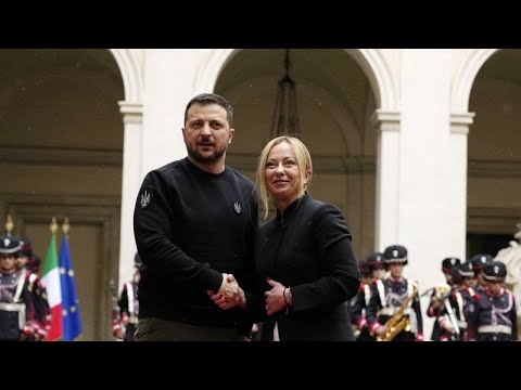 Volodimir Zelenszkij megérkezett