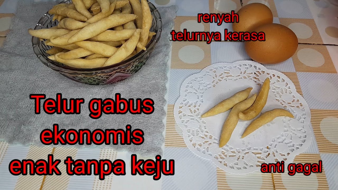 buatnya gampang Telur Gabus tanpa keju anti gagal YouTube