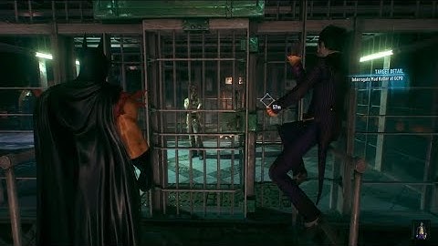 Capturing Riddler first in Arkham Knight..