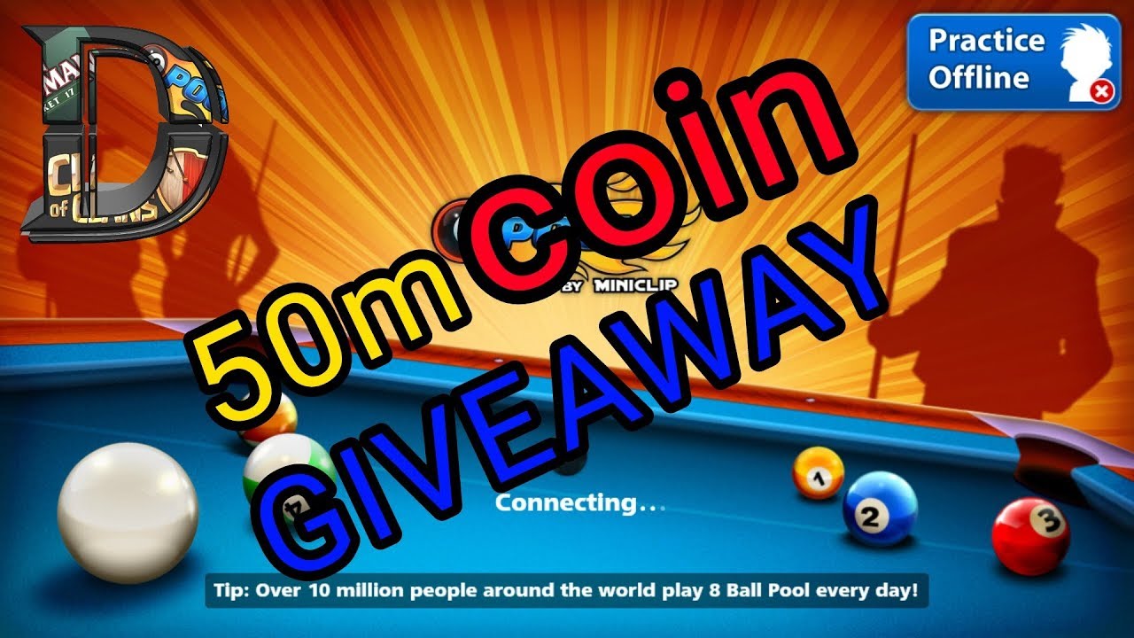 8 ball pool coin giveaway // unique id 2589692126 //