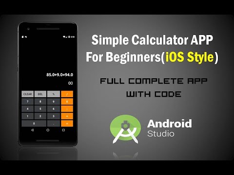 Simple Calculator APP for Beginners - YouTube