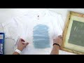 Screen Printing with Vinyl: How to Create a Brushed Background Effect