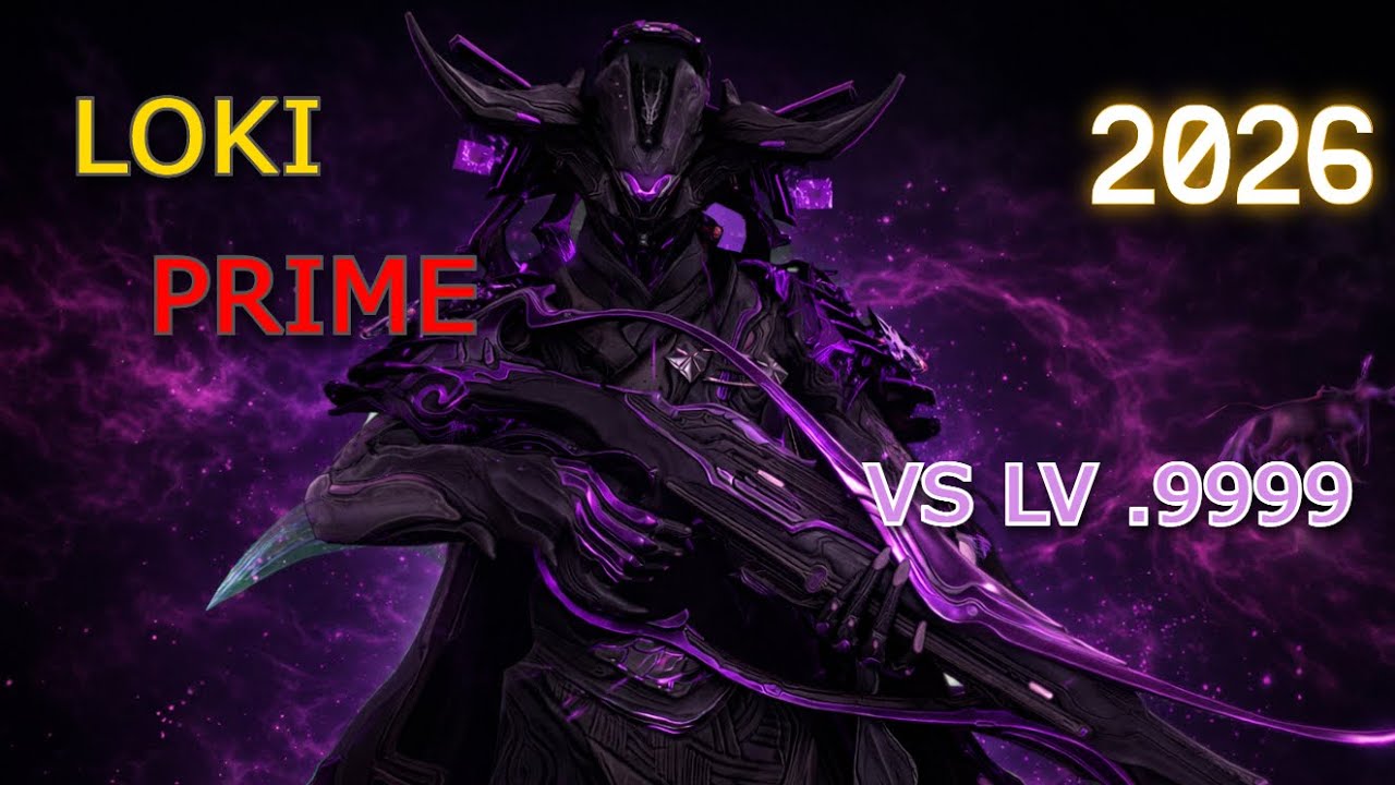 [WARFRAME] LOKI PRIME vs LEVEL 9999 | Build & Guide | Steel Path - Hard ...