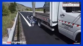 Road Marking Machine Vezos Rm 5.0 Truck Mounted Line Striping Kit