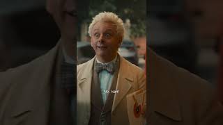 Aziraphale Tries To Persuade Crowley To Share His Beloved Bentley #Shorts