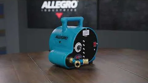 Breath Easy with ALLEGRO's Breathing Air Blower