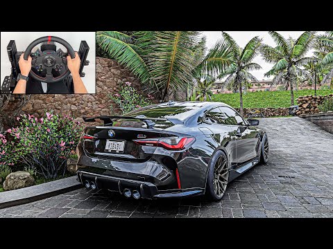 BMW M4 Competition | Forza Horizon 5 | Steering Wheel Gameplay