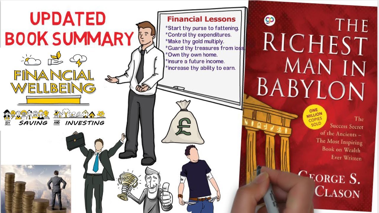The Richest Man in Babylon Updated Book Summary - George Clason | Animated Book Summary