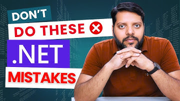 Top 10 Mistakes New .NET Developers Make 🚨 | Learn .NET the Right Way