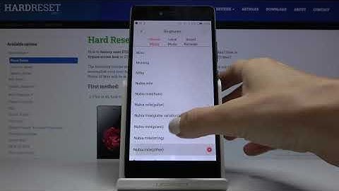 How to Change Ringtone in ZTE Nubia Z9 Max - All Avaliable Ringtones for ZTE