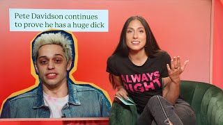 Pete Davidson continues to prove he has a huge dick