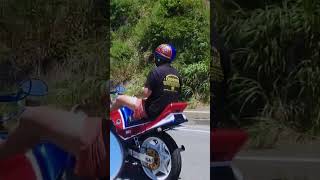 Cbr400F 足運転笑