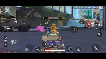 intense Gun fight 💥🥵 Apex legend mobile 1v3 op #apexlegends